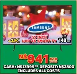 Lewis Samsung 55 inch uhd 4k smart tv offer