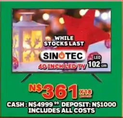 Lewis Sinotec 40 inch led tv offer