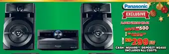 Lewis Panasonic 2.0ch ux100 hi-fi offer