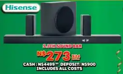 Lewis Hisense 5.1ch sound bar offer