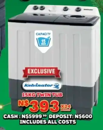 Lewis Kelvinator twin tub offer