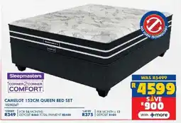 Russells Slampmasters camelot 152cm queen bed set offer