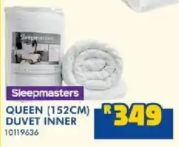 Russells Sleepmastar queen 152cm duvet inner offer