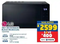 Russells LG Microwave Black offer