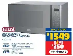 Russells Defy metallic microwave offer