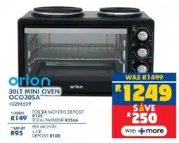 Russells Orion mini oven offer
