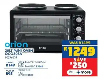 Russells Orion mini oven offer