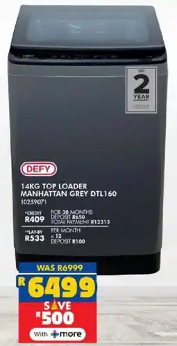 Russells Defy top loader manhattan grey offer