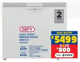 Russells Defy chest freezer white offer