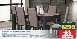 Russells Tuscan dining room suite offer