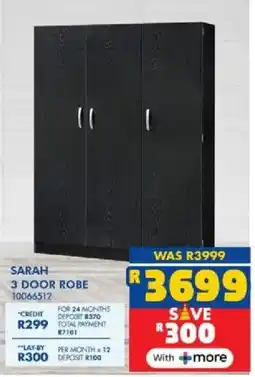 Russells Sarah 3 door robe offer