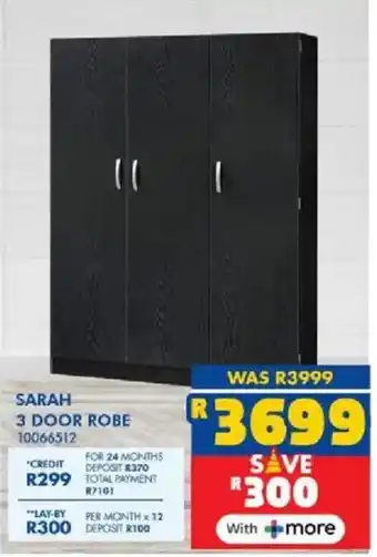 Russells Sarah 3 door robe offer