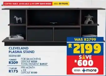 Russells Cleveland plasma stand offer