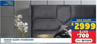 Russells Tamsin queen headboard offer