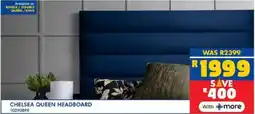 Russells Chelsea queen headboard offer