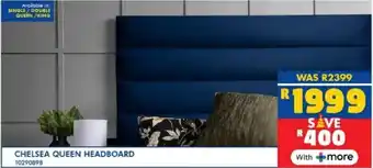 Russells Chelsea queen headboard offer