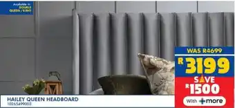 Russells Hailey queen headboard offer