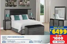 Russells Kade bedroom suite offer