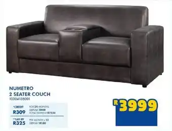 Russells Numetro 2 seater couch offer