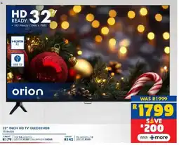 Russells Orion 32" inch hd tv oled32hdb offer