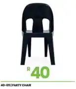 Fair Price Party Chair 40-611 offer