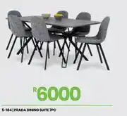 Fair Price Prada Dining Suite 7PC 5-184 offer