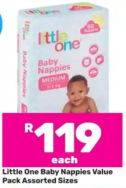 Game Little One Baby Nappies Value Pack offer