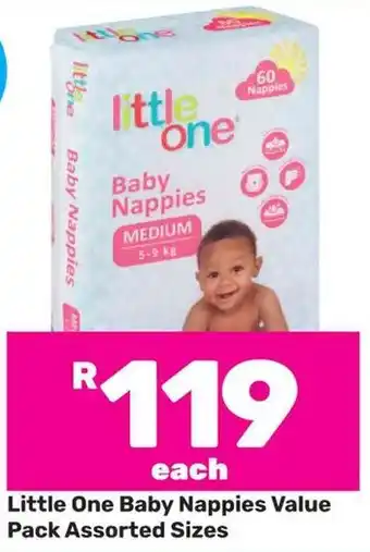 Game Little One Baby Nappies Value Pack offer