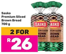 Game Sasko Premium Sliced Brown Bread offer