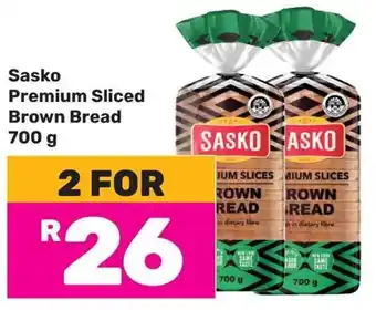 Game Sasko Premium Sliced Brown Bread offer