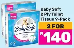 Game Baby Soft 2 Ply Toilet Tissue offer