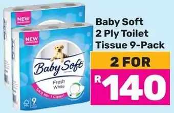 Game Baby Soft 2 Ply Toilet Tissue offer
