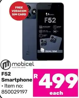 Game Mobicel F52 Smartphone offer