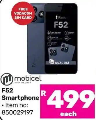 Game Mobicel F52 Smartphone offer
