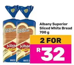 Game Albany Superior Sliced White Bread offer