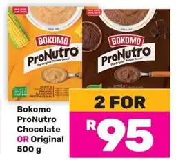 Game Bokomo ProNutro Chocolate OR Original offer