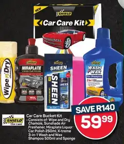 Pick n Pay Shield Car Care Bucket Kit offer