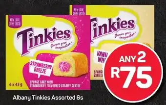 Pick n Pay Albany Tinkies Assorted offer