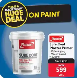 Makro Plascon Sure Coat Plaster Primer offer