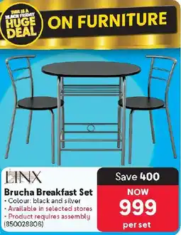 Makro LINX Brucha Breakfast Set offer