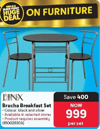 Makro LINX Brucha Breakfast Set offer
