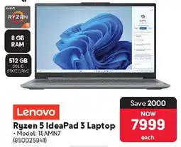 Makro Lenovo Ryzen 5 IdeaPad 3 Laptop offer