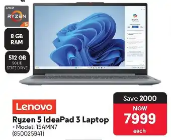 Makro Lenovo Ryzen 5 IdeaPad 3 Laptop offer