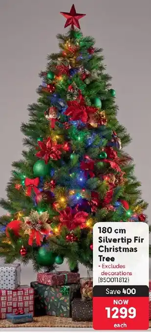 Makro 180 cm Silvertip Fir Christmas Tree offer