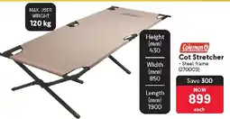 Makro Coleman Cot Stretcher offer