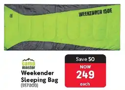 Makro Camp Master Weekender Sleeping Bag offer