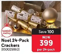 Makro Santa's Trading Noel Crackers offer
