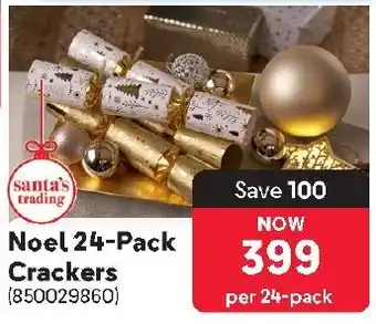 Makro Santa's Trading Noel Crackers offer