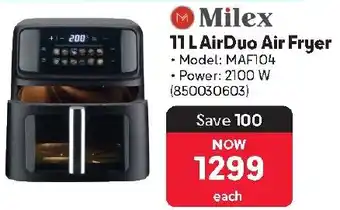 Milex AirDuo Air Fryer