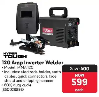Makro Hyper Tough 120 Amp Inverter Welder offer